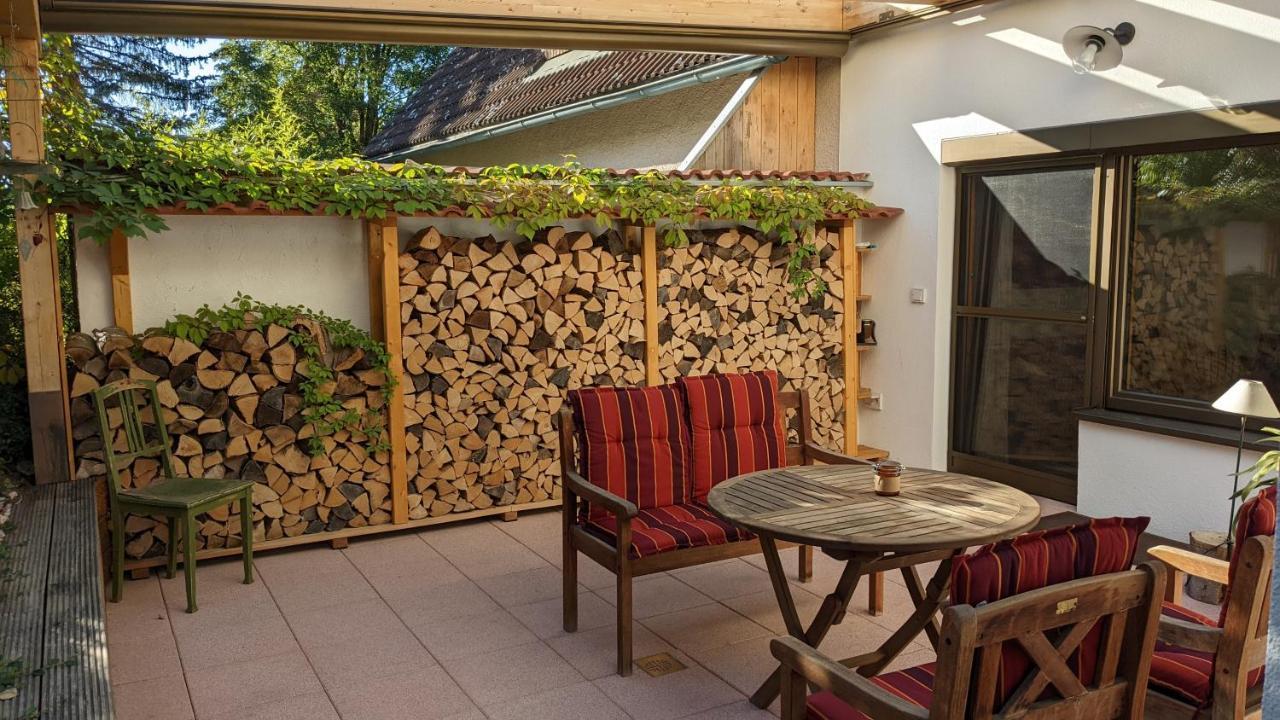 Ferienwohnung Am Hardtwald Heidenheim an der Brenz Bagian luar foto